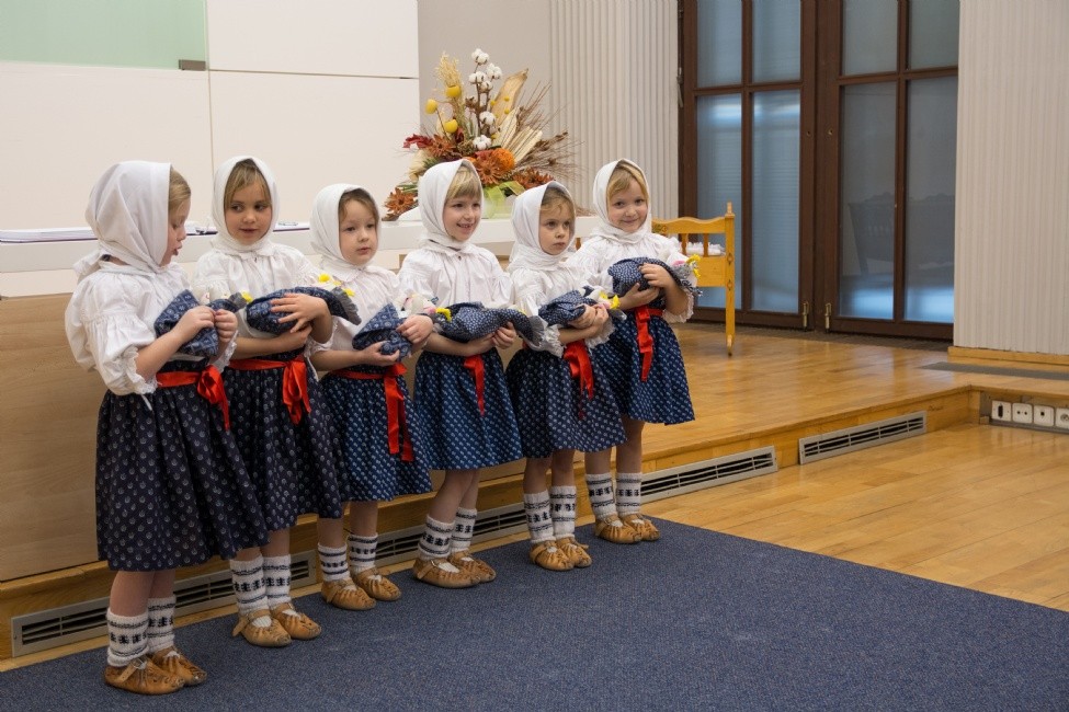 Obřad vítání dětí, který pořádá magistrát je oblíbený. foto: Tomáš Mikl