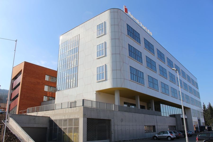 Budova Centra polymerních systémů UTB, archiv Stavba roku Zlínského kraje