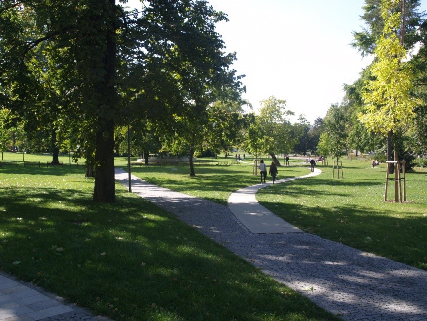 Park Komenského se líbí. Návštěvníkům i odborníkům