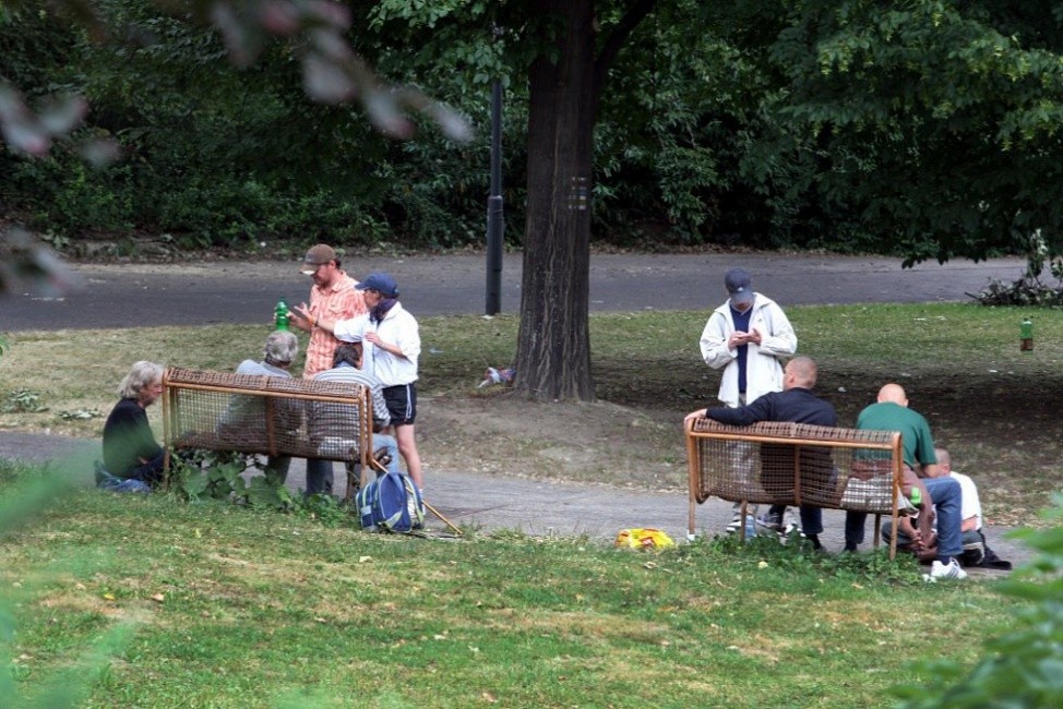 Lavičky jsou už nové, osazenstvo se však nemění