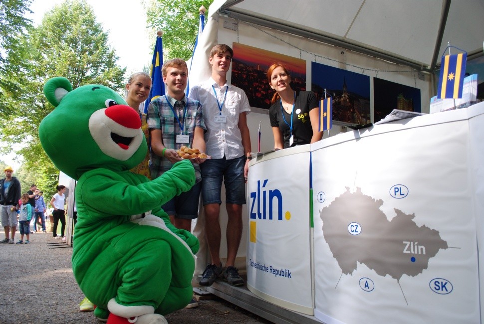 S maskotem festivalu, foto: Lukáš Fabián