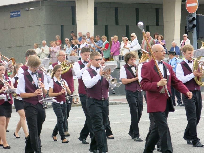 Průvod městem v roce 2014