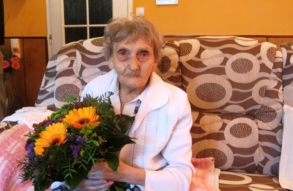 Jindřiška Hlaváčková oslavila sto let