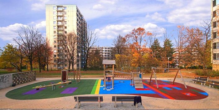 Ve Zlíně vznikají nová, moderní hřiště