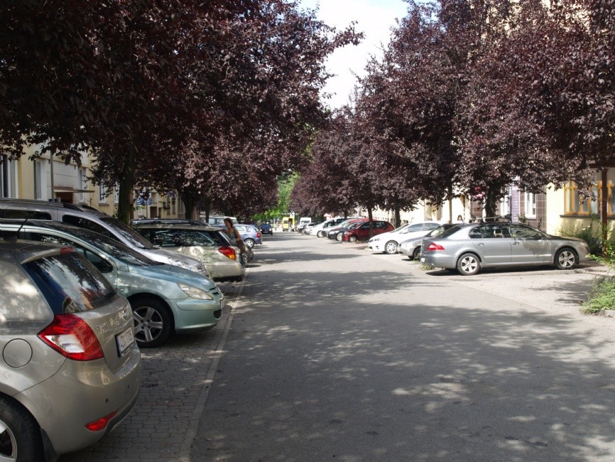 Ulice Sadová je v centru Zlína