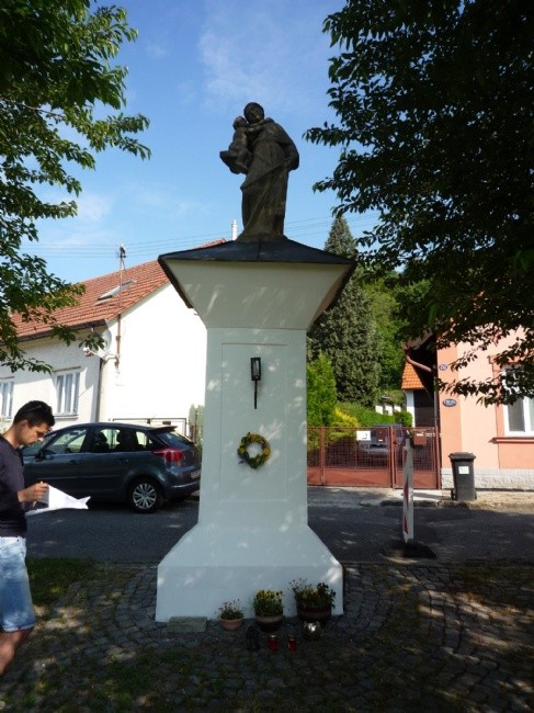 Socha sv. Antonína Paduánského na Cigánově