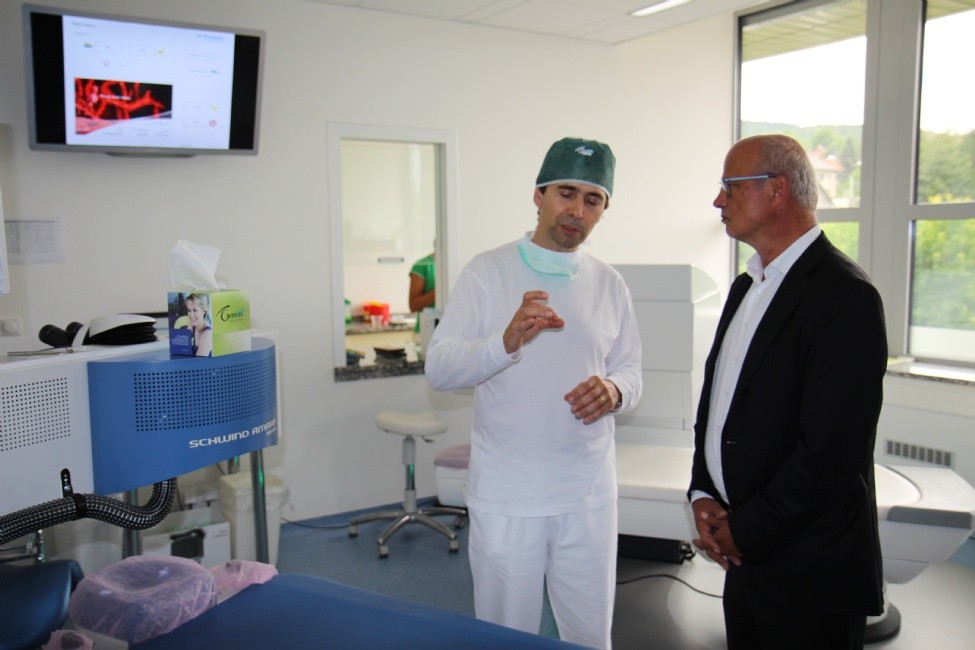 Michal Horáček v debatě s primářem Pavlem Stodůlkou