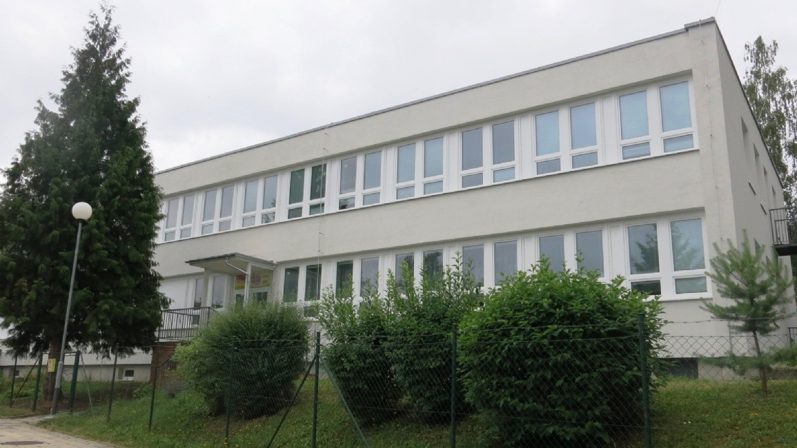 Opravená budova Střediska volného času