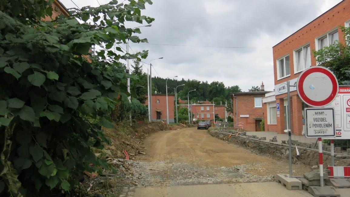 Pracuje se na posledních úsecích