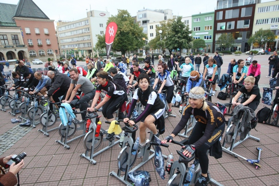 Cyklomaraton provází skvělá atmosféra