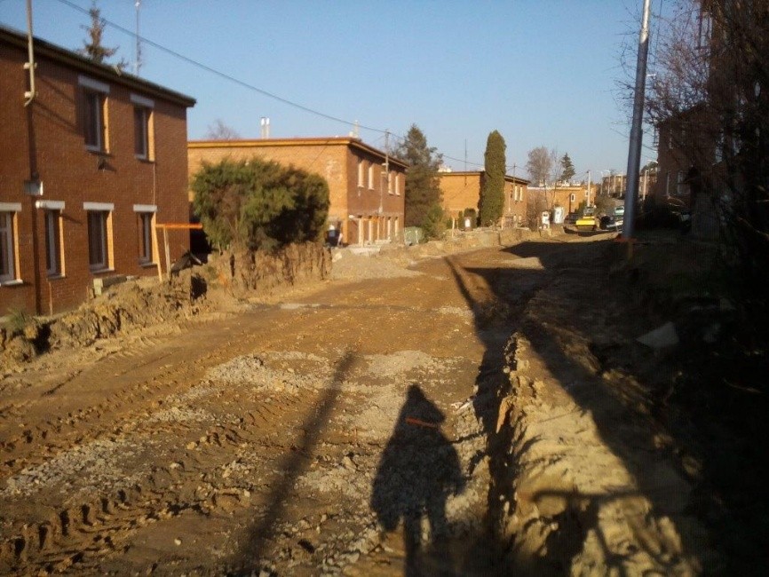 Rekonstrukce ulice Mostní začala loni