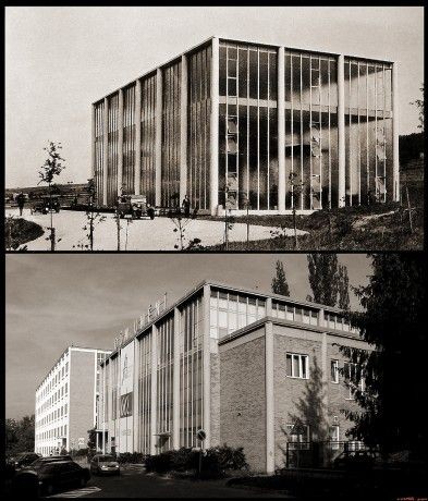 Památník Tomáše Bati ve 30. letech minulého století