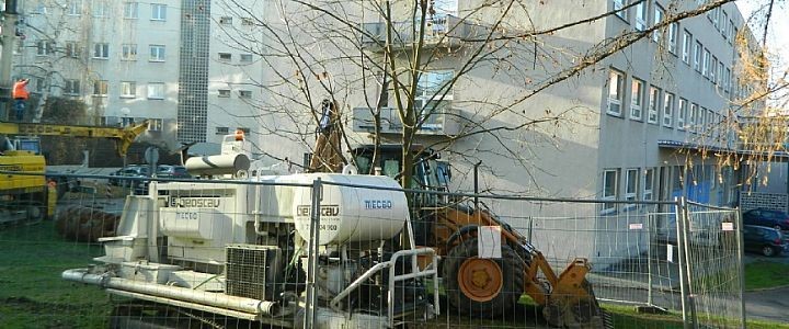 Okresní soud na podnět města rozhodl, že práce v parčíku nebudou pokračovat