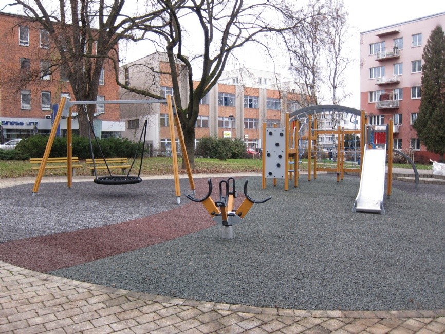 Hřiště na ulici Lorencova