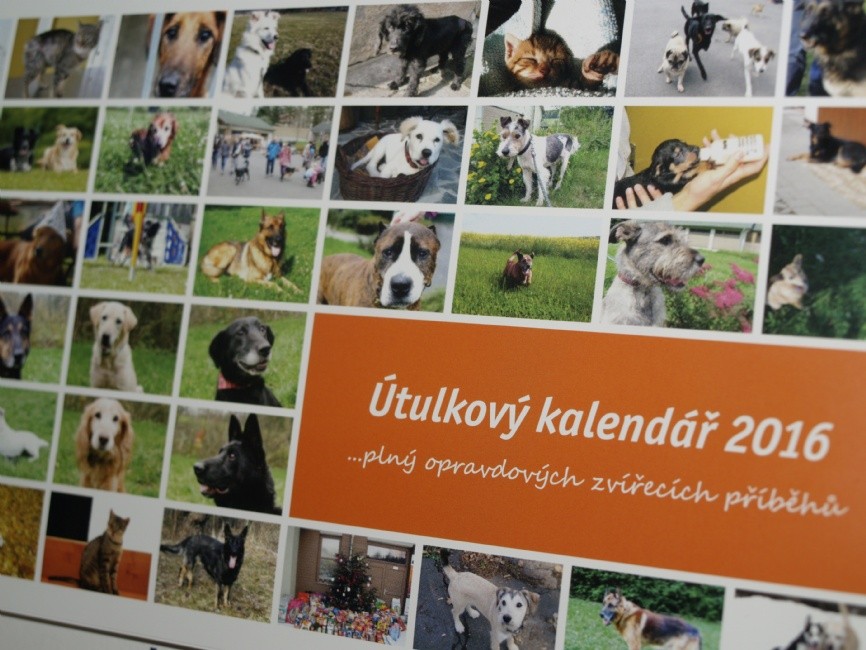 Útulek vydal nový kalendář an příští rok
