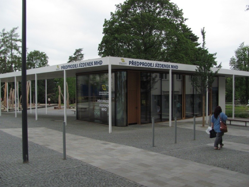 Nová předprodejna lístků DSZO