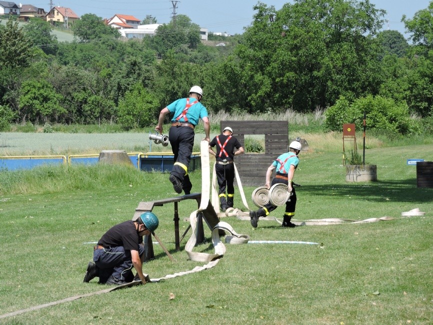 Družstvo Mladcové v akci