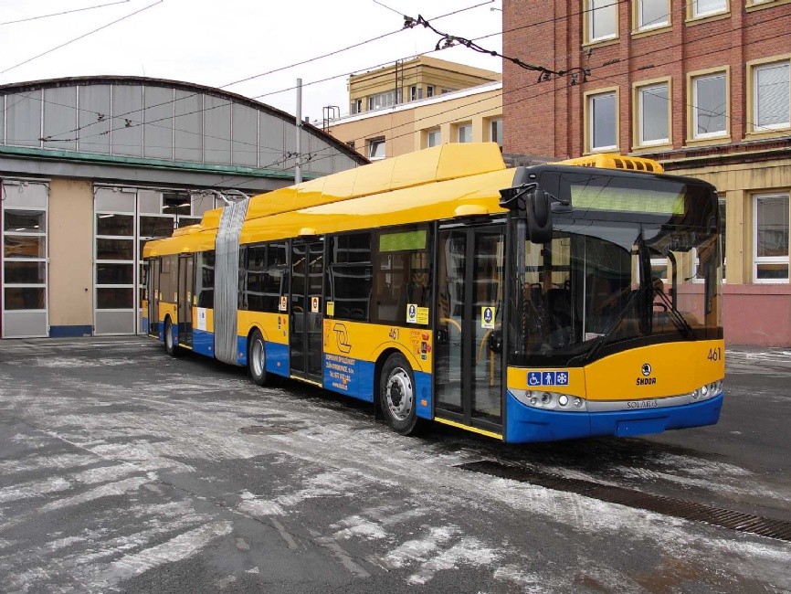 Jeden z nových zlínských trolejbusů. Foto: DSZO