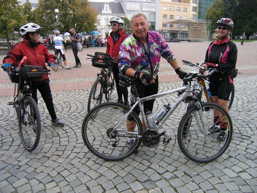 Cyklojízda do Lukova startovala z náměstí Míru