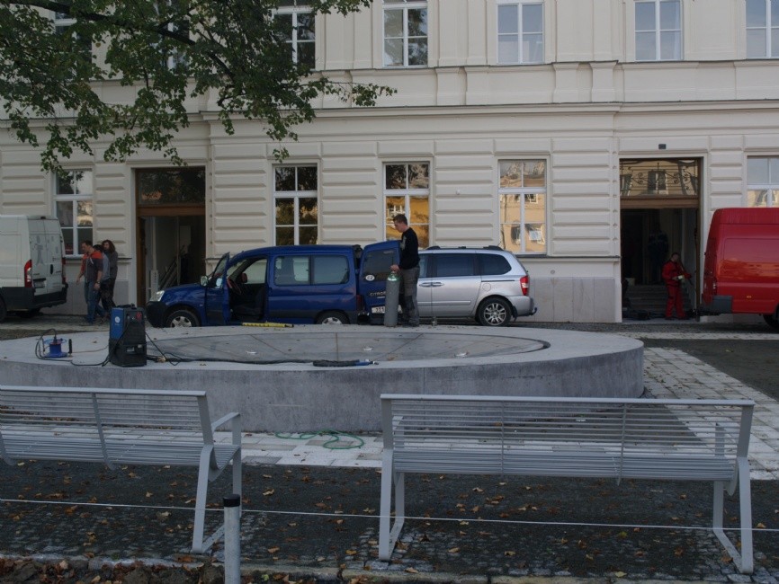 Před Zlínským klubem 204 bude i vodní prvek