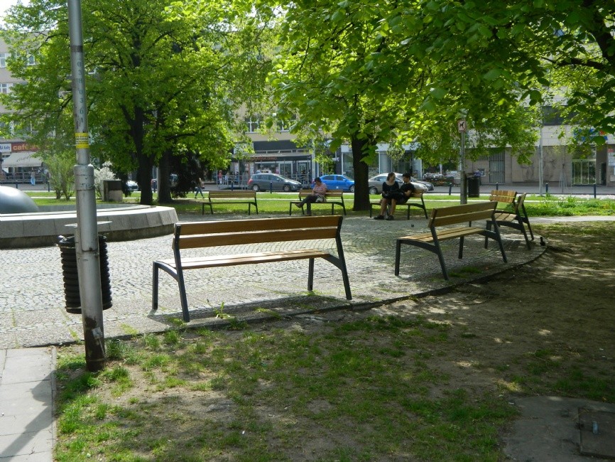 Nový typ laviček
