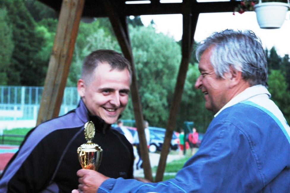 Vítěz dvouhry mužů 16. ročníku Radnice open 2014 Martin Marušák