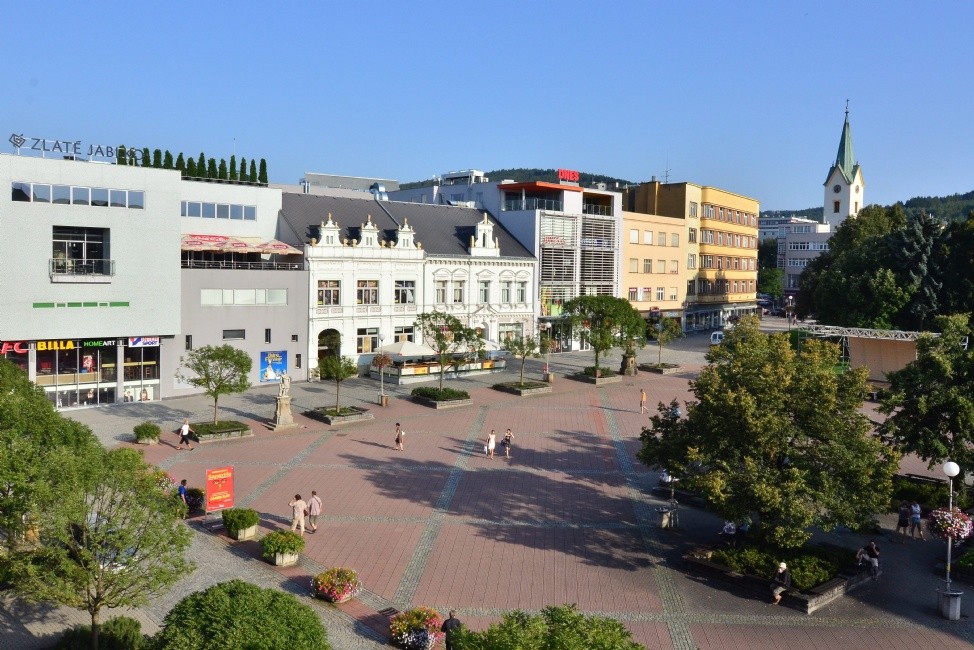 Náměstí Míru ve Zlíně