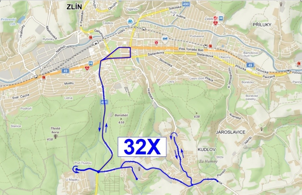 Ulice Hradská na víkend uzavře. Autobusy pojedou jinou trasou