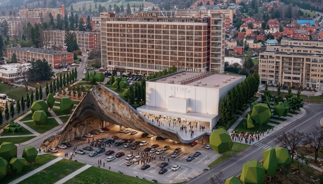 Zastupitelé Zlína schválili rekonstrukci Velkého kina s revitalizací náměstí Práce